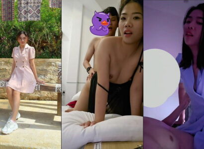 Vừa chơi anh bắt em ngậm quần lót p2